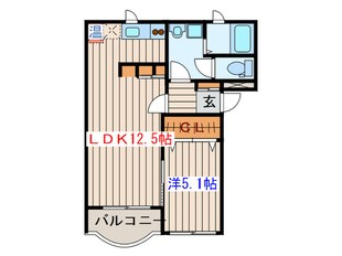 泉ワッフルヒルズの物件間取画像